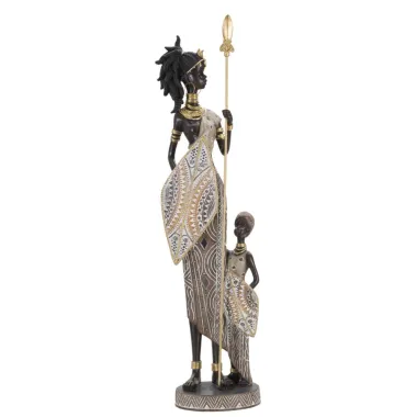 MASAI TRIBAL C/FIGLIO 11,5 8,5 46 cm